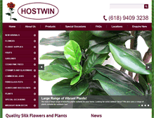 Tablet Screenshot of hostwin.com.au